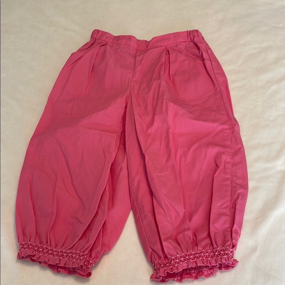 Jacadi Chic Pink Balloon Pants